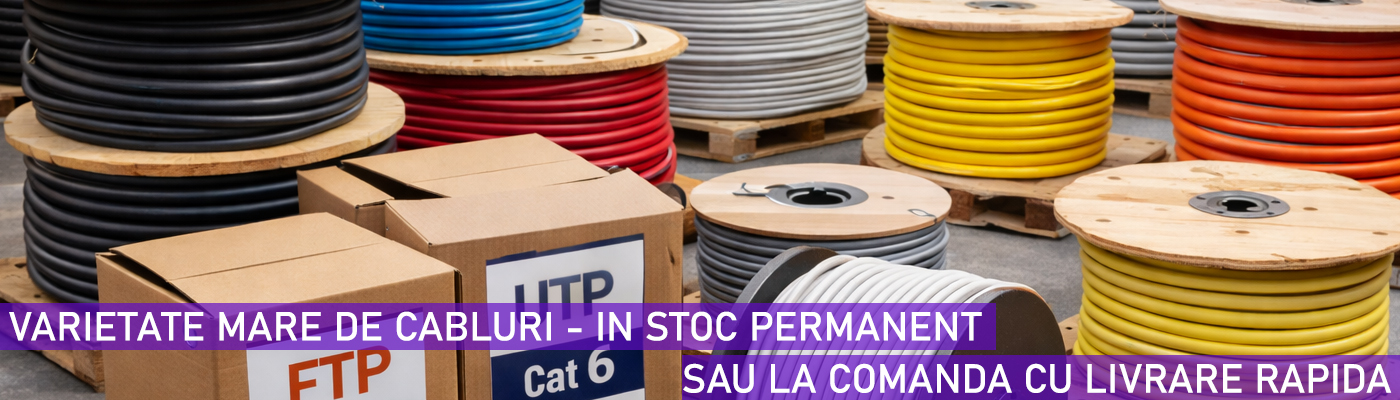 Electro Total Mangalia - CABLURI electrice - Curenti slabi - cabluri speciale